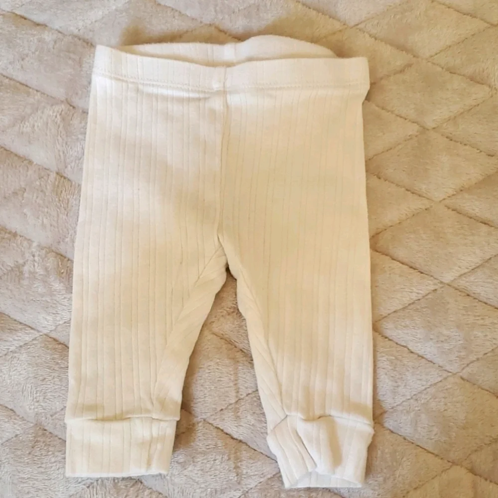Gymboree white onesie & pant set